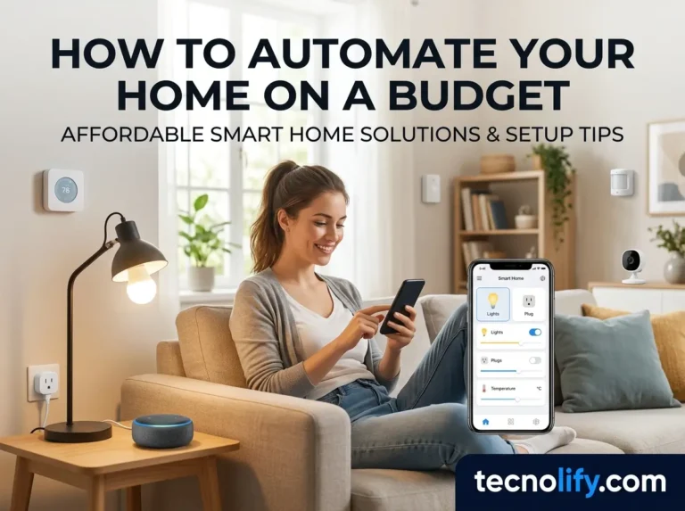 How to Automate Your Home on a Budget